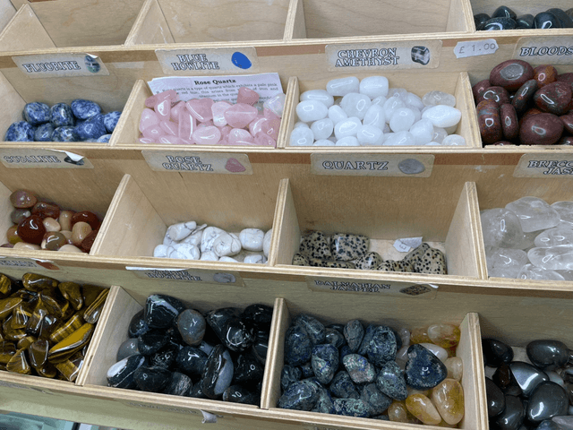 15 mixed tumbled crystals only £12.99