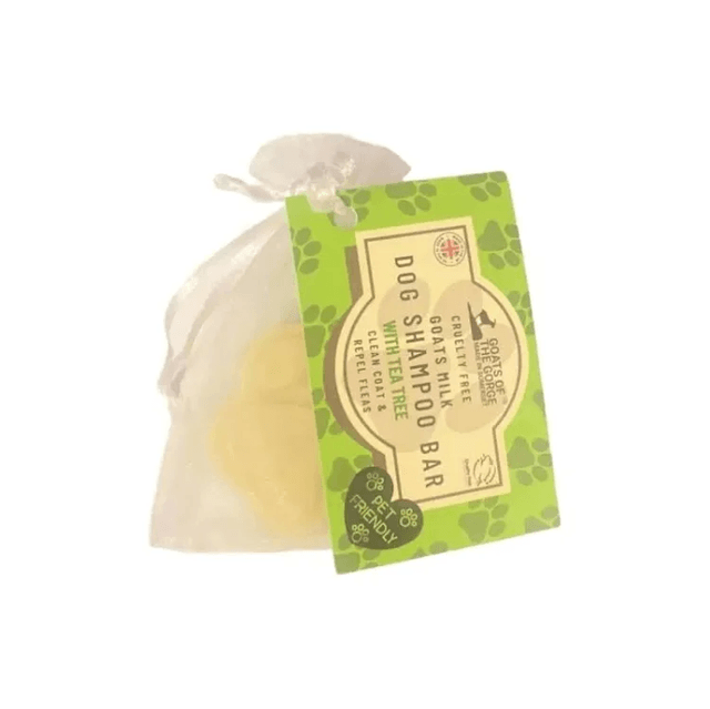 Goats Milk Dog Shampoo Bar with Tea Tree