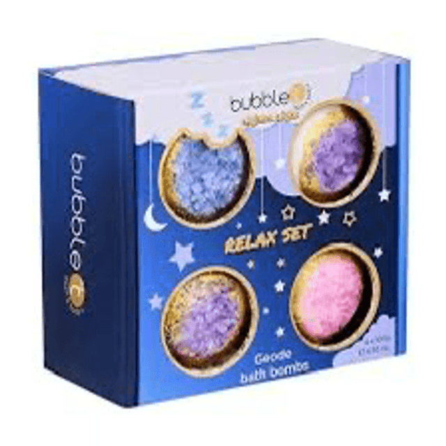Bubble T Cosmetics Night Bath Bombs Fizzer Set
