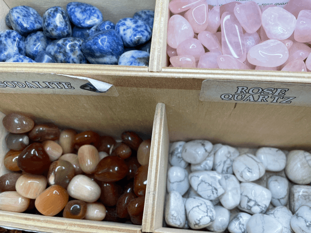15 mixed tumbled crystals only £12.99