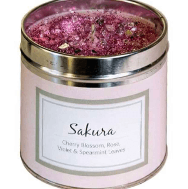 Sakura candle