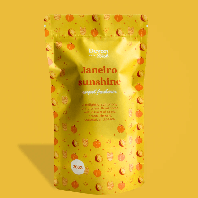 Janeiro Sunshine Carpet Freshener Almond | Coconut | Peach