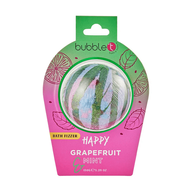 Grapefruit   &   Mint   Happy   Bath Bomb   (150g)