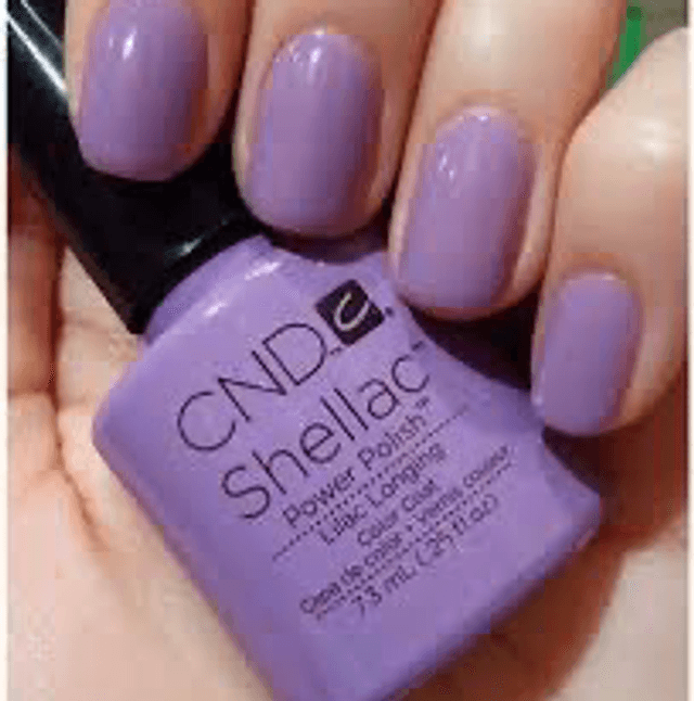 CND Shellac Lilac Longing UV Gel Coat - New Sweet Dreams