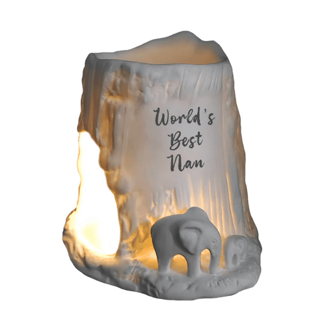 Elephant tealight burner Nan