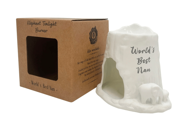 Elephant tealight burner Nan