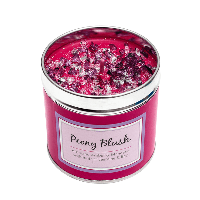 Peony blush candle