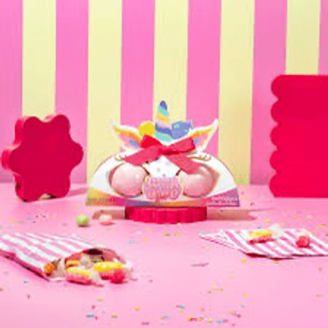 Bubble T Cosmetics Sweetea Edition Unicorn Fizzer Set to Cleanse and Nourish Skin, Fruity and Uplifting Fragrance, 2 x 180g
