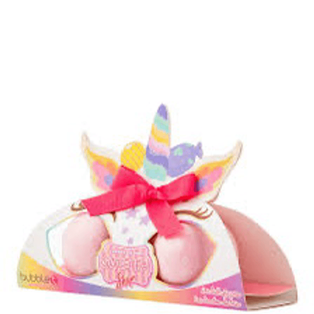 Bubble T Cosmetics Sweetea Edition Unicorn Fizzer Set to Cleanse and Nourish Skin, Fruity and Uplifting Fragrance, 2 x 180g