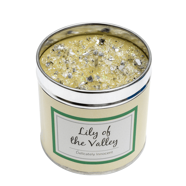 Lily of the valley candle