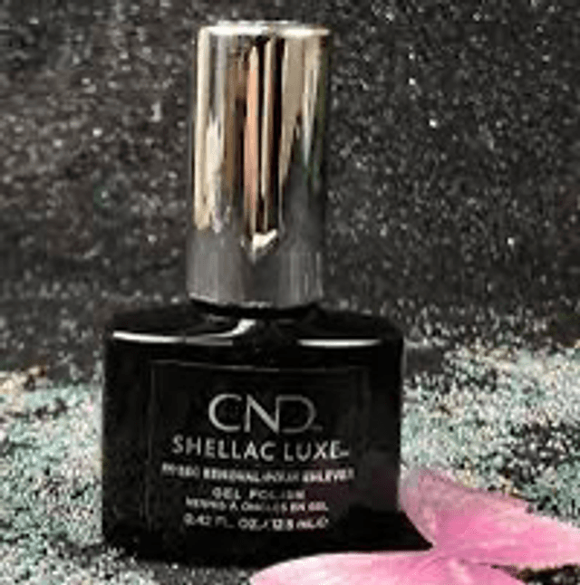 CND SHELLAC LUXE Nail Polish, Black Pool