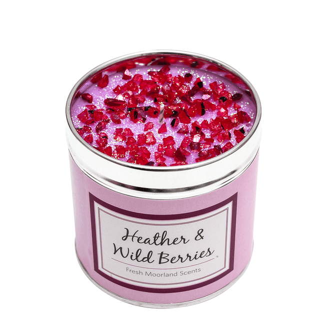 Heather &amp; wild berries candle 