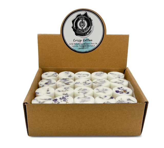 Cello wax melts crisp cotton