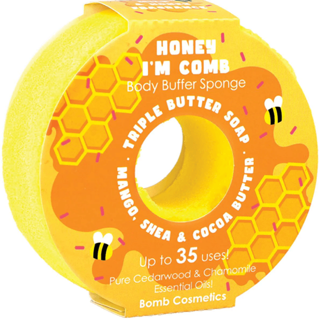 Honey I&#039;m Comb Donut Body Buffer 