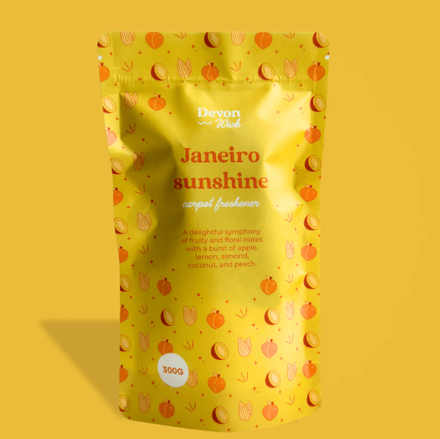 Janeiro Sunshine Carpet Freshener Almond | Coconut | Peach