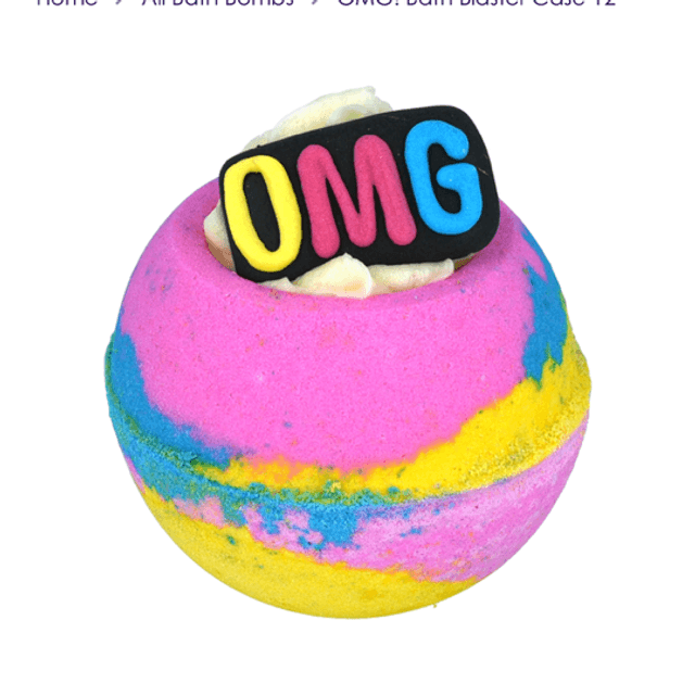 OMG! Bath Blaster Bomb cosmetics