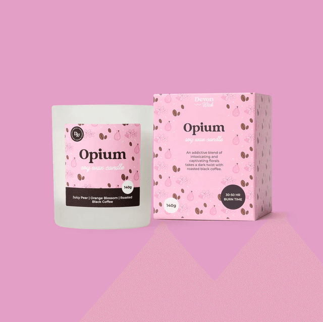 Devon wick Opium Soy Wax Candle