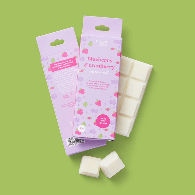 Devon wick Blueberry &amp; Cranberry Snap Bar Wax Melts